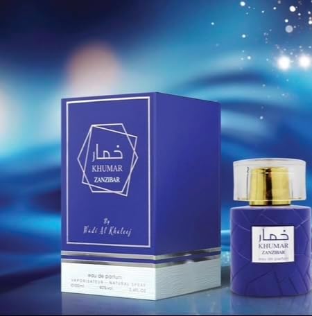 Wadi Al Khaleej Khumar Zanzibar Eau De Parfum Unisex Perfume Spray, 100 ml