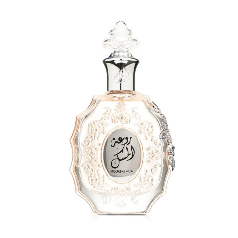 Lattafa Rouat Al Musk by Lattafa Eau De Parfum Spray (Unisex) 3.4 oz (Women) Lattafa Lattafa