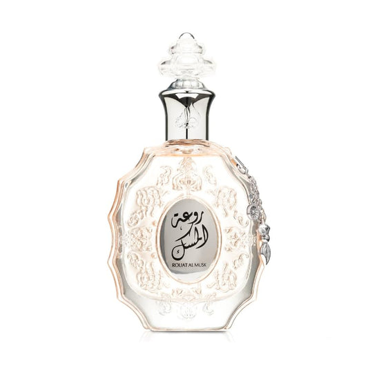 Lattafa Rouat Al Musk by Lattafa Eau De Parfum Spray (Unisex) 3.4 oz (Women) Lattafa Lattafa