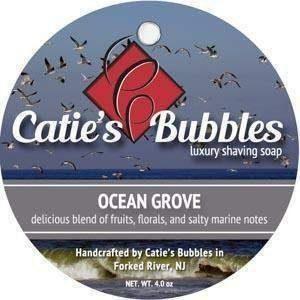 Catie's Bubbles Ocean Grove Shaving Collection Shaving Set Pasteur Pharmacy Shaving Soap 4oz