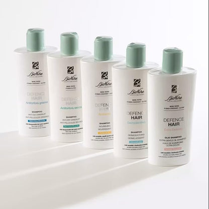 BioNike Defence Hair Champú Dermocalmante Ultrasuave para Cueros Cabelludos Sensibles - Cuidado capilar suave, uso diario, 200 ml