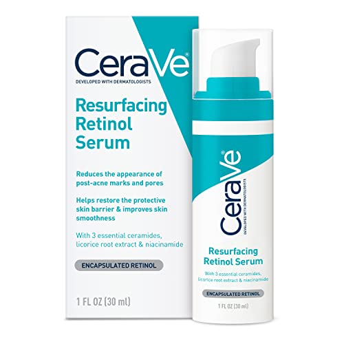 CeraVe Retinol Serum 1 oz for Post-Acne Marks and Skin Texture Skin Care Pasteur Pharmacy