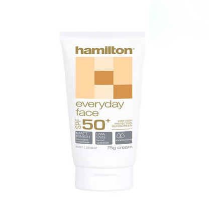 Crema facial de uso diario Hamilton FPS50+ 75g