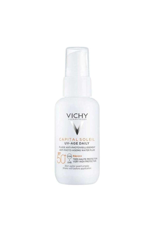 Vichy Capital Soleil UV-Age Daily SPF50+ Anti-Photoaging Sunscreen for Daily UV Protection - 40ml