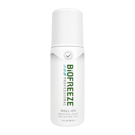 Biofreeze Professional Pain Relief Roll-On, Knee & Lower Back Pain Relief, Arthritis Pain Reliever, Neck Pain Relief, Cooling Joint Pain Relief, Roll-On Menthol Gel, 3 Fl Oz Health Care Pasteur Pharmacy