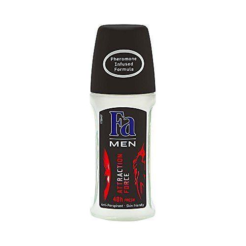 Fa Men Attraction Force 48H Roll-On Deodorant 1.7oz Personal Care Pasteur Pharmacy