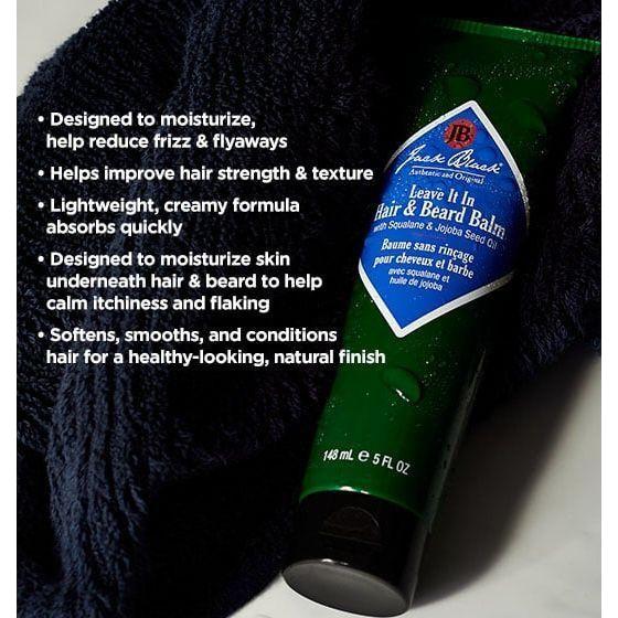 Jack Black Leave It In Hair & Beard Balm 5 Oz Hair & Beard Balm Pasteur Pharmacy