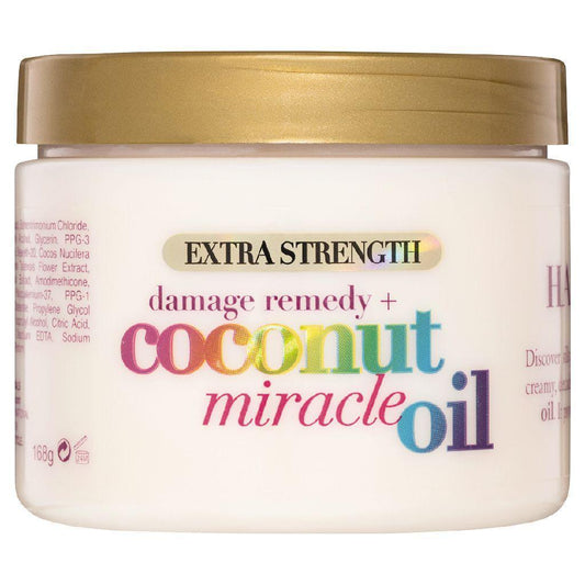 OGX Extra Strength Damage Remedy + Coconut Miracle Oil Hair Mask Hair Care Pasteur Pharmacy