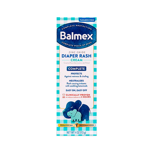 Balmex Complete Protection Baby Diaper Rash Cream, 4 Oz Diaper Rash Treatments Pasteur Pharmacy