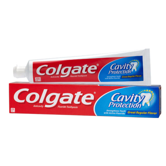 Colgate Cavity Protection Fluoride Toothpaste - Great Regular Flavor Toothpaste Pasteur Pharmacy