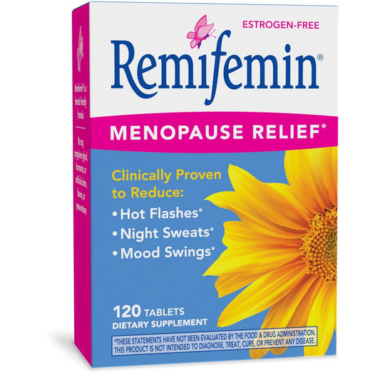 Remifemin Enzymatic Therapy, Menopause Relief, 120 Tablets Vitamins & Supplements Pasteur Pharmacy