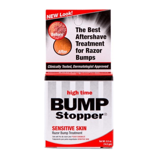 High Time Bump Stopper Sensitive Skin 0.5 oz Shaving Cream Pasteur Pharmacy