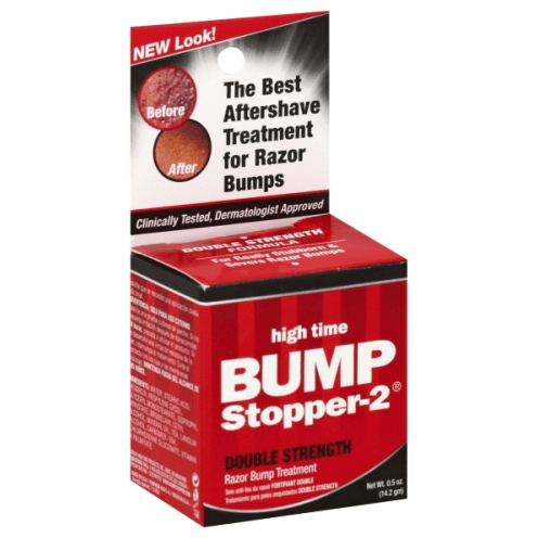 High Time Bump Stopper-2 - Double Strength 0.50 oz Shaving Cream Pasteur Pharmacy