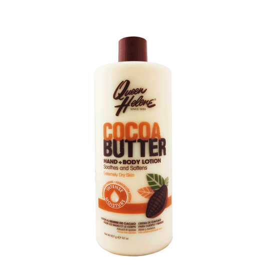 Queen Helene Cocoa Butter Hand + Body Lotion 16 Oz. Bottle Lotion & Moisturizer Pasteur Pharmacy