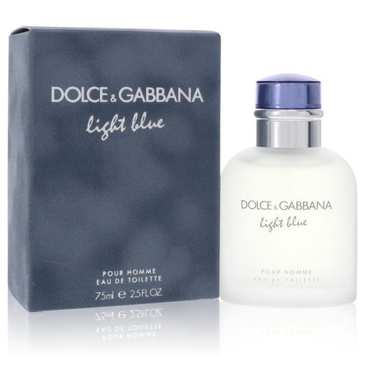 Light Blue by Dolce & Gabbana Eau De Toilette Spray for Men — Classic Men's Fragrance Light Blue Dolce & Gabbana 2.5 oz