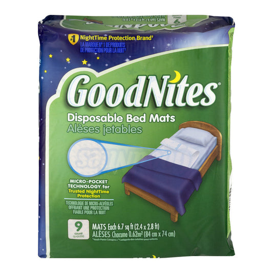 GoodNites® Disposable Bed Mats - 2.4 X 2.8 Ft Baby & Toddler Pasteur Pharmacy