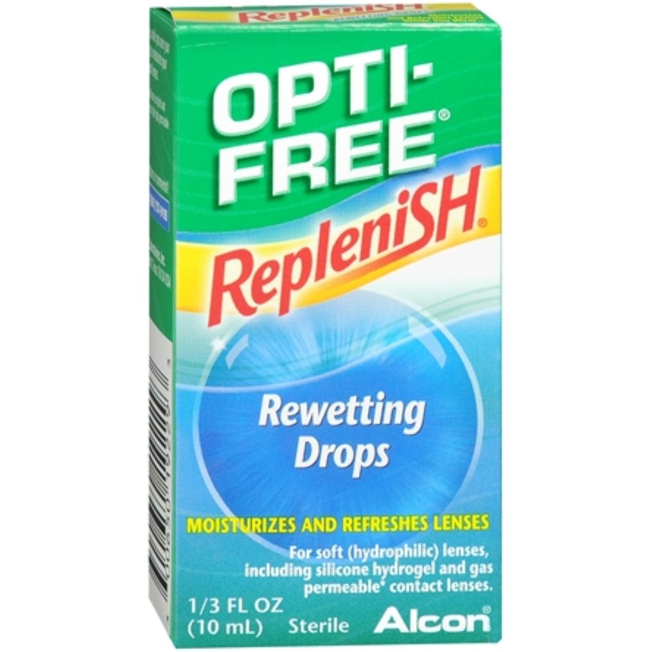 Opti-Free Replenish Rewetting Drops - 10 mL Personal Care Pasteur Pharmacy