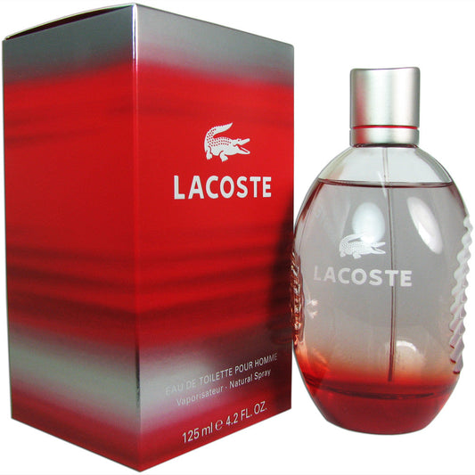 Lacoste Red Men Spray 4.2 Oz Perfume & Cologne Pasteur Pharmacy