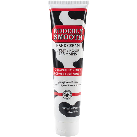 Udderly Smooth Hand Cream, Original Formula Moisturizer, 4 oz Tube Lotion & Moisturizer Pasteur Pharmacy