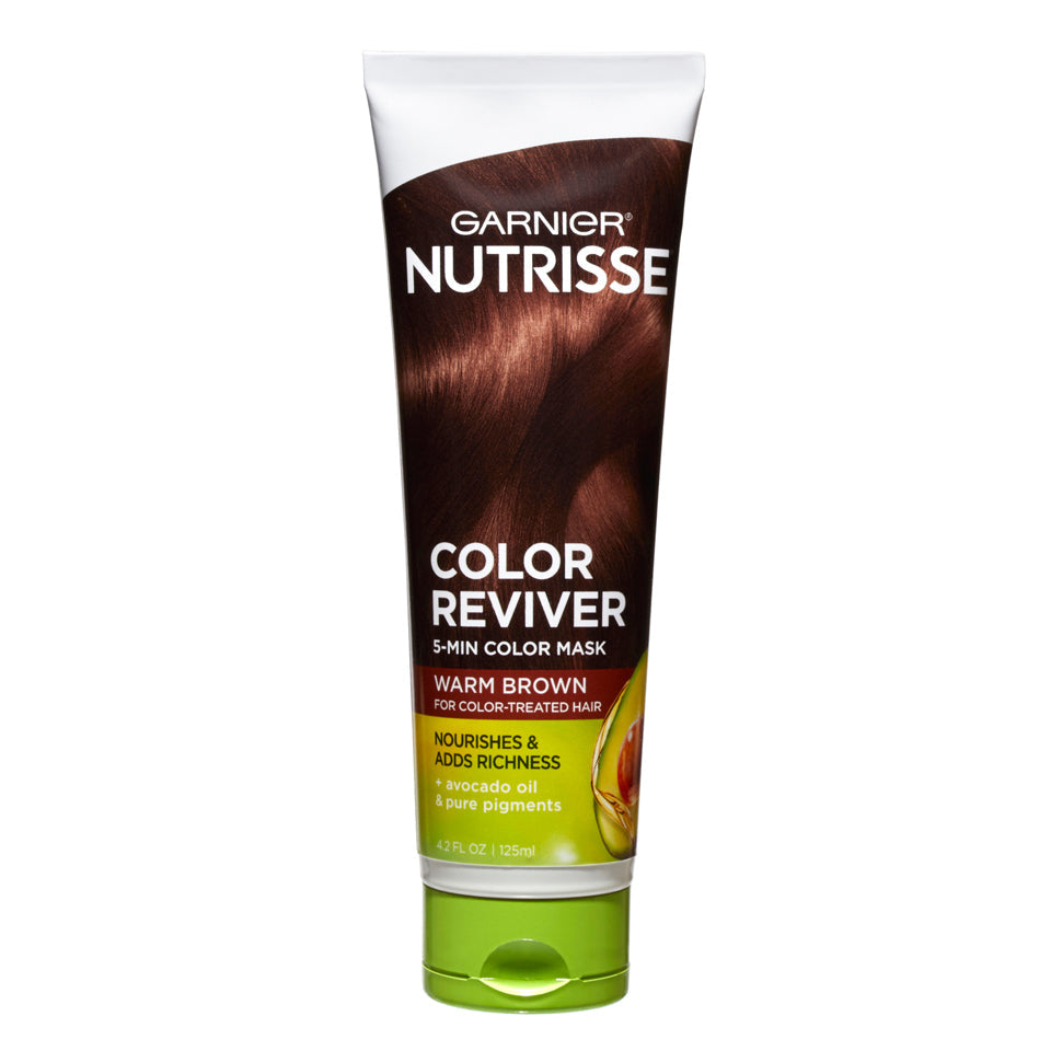 Garnier Nutrisse 5 Min Color Hair Mask - Warm Brown - 4.2 Fl Oz Hair Color Pasteur Pharmacy