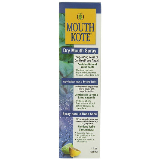 Mouth Kote Oral Moisturizer Spray For Dry Lemon-Lime - 8 Oz Oral Care Pasteur Pharmacy