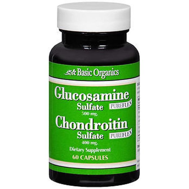 Basic Organics Glucosamine Sulfate And Chondroitin Capsule 60 Caps Vitamins & Supplements Pasteur Pharmacy