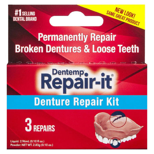 Dentemp Repair-It Advanced Formula Denture Repair Kit Denture Repair Kits Pasteur Pharmacy