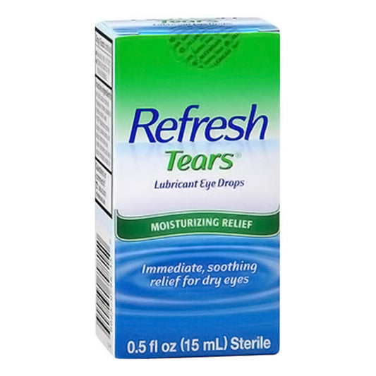 Refresh Lubricant Eye Drops Tears, 2 Bottles 15ml Medicine Cabinets Pasteur Pharmacy
