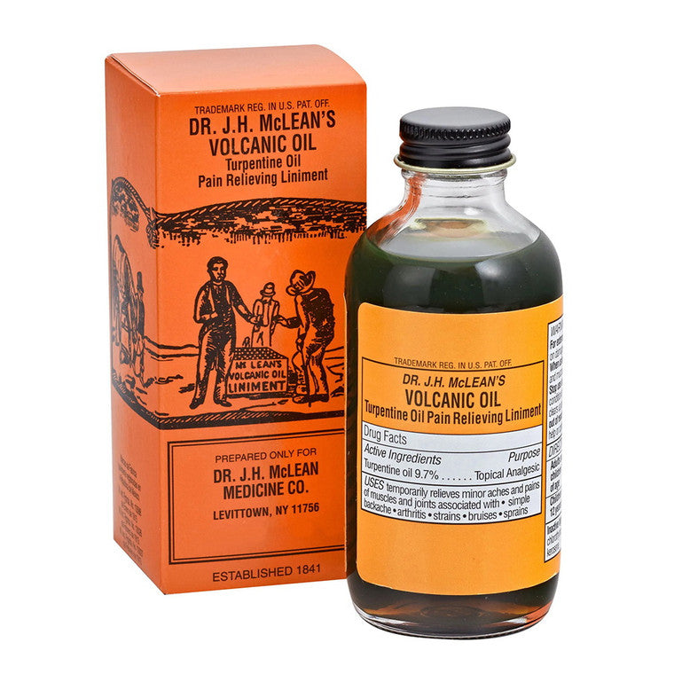 Oakhurst Dr. J.H. McLean's Volcanic Oil – Pain Relieving Liniment (8 Fl Oz) Medicine Cabinets Pasteur Pharmacy