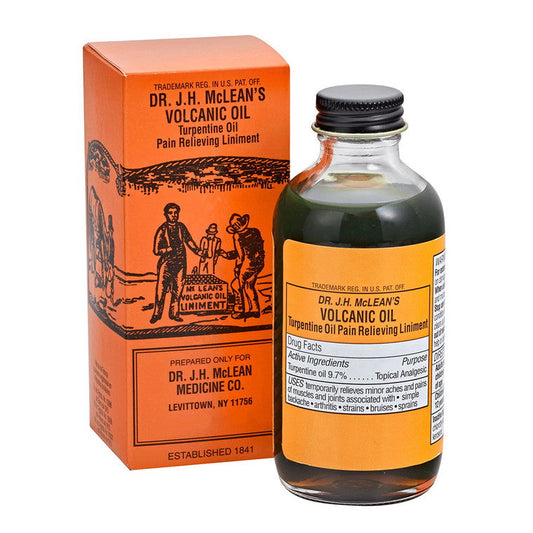 Oakhurst Dr. J.H. McLean's Volcanic Oil – Pain Relieving Liniment (8 Fl Oz) Medicine Cabinets Pasteur Pharmacy
