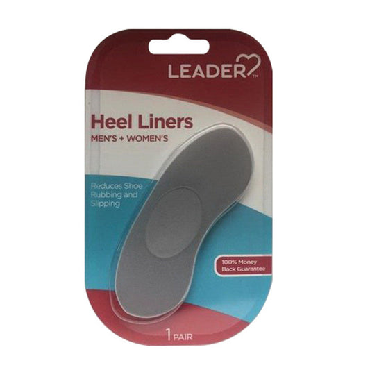 Leader Heel Liners Men And Woman, 1 Pair Insoles & Inserts Pasteur Pharmacy