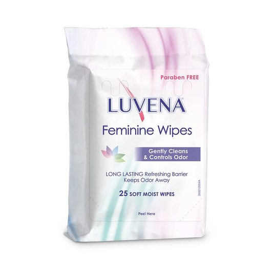 Luvena Intimacy Anti-Itch Medicated Feminine Wipes, Resealable Pack Medicine Cabinets Pasteur Pharmacy