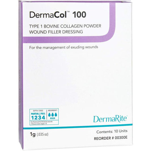 DermaCol™ 100 – 100% Type 1 Bovine Collagen Powder Wound Filler Medical Supplies Pasteur Pharmacy