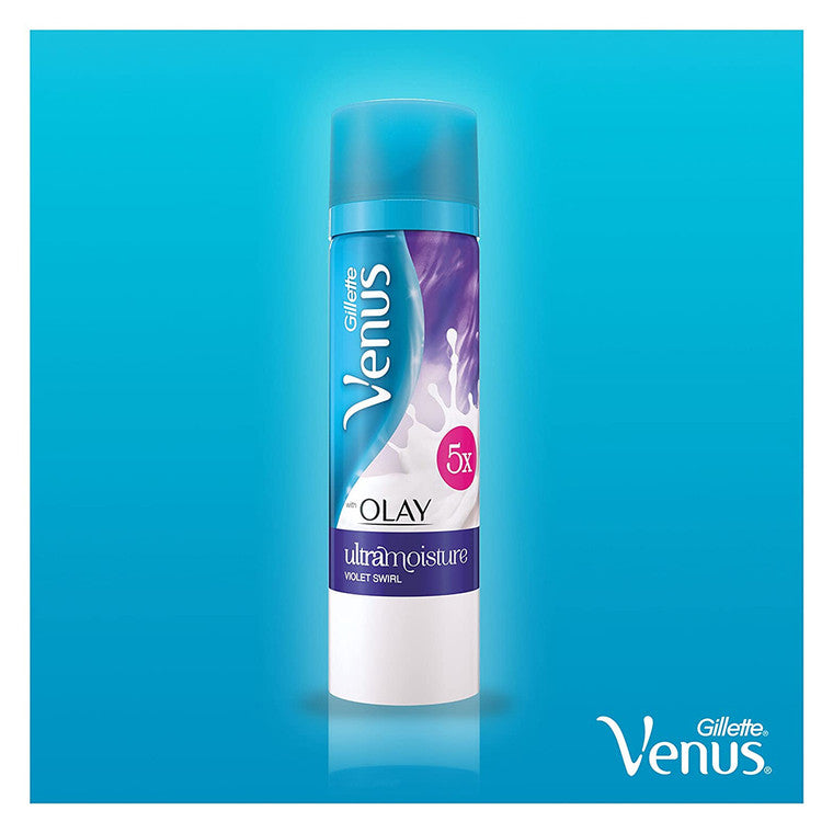 Gillette Venus With Olay UltraMoisture Violet Swirl Women's Shave Gel - 6oz