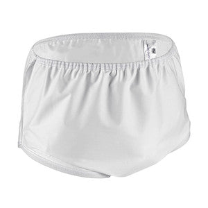 English 🩲 Sani-Pant™ Unisex Pull-On Nylon Brief – White (XL) Medical Supplies Pasteur Pharmacy