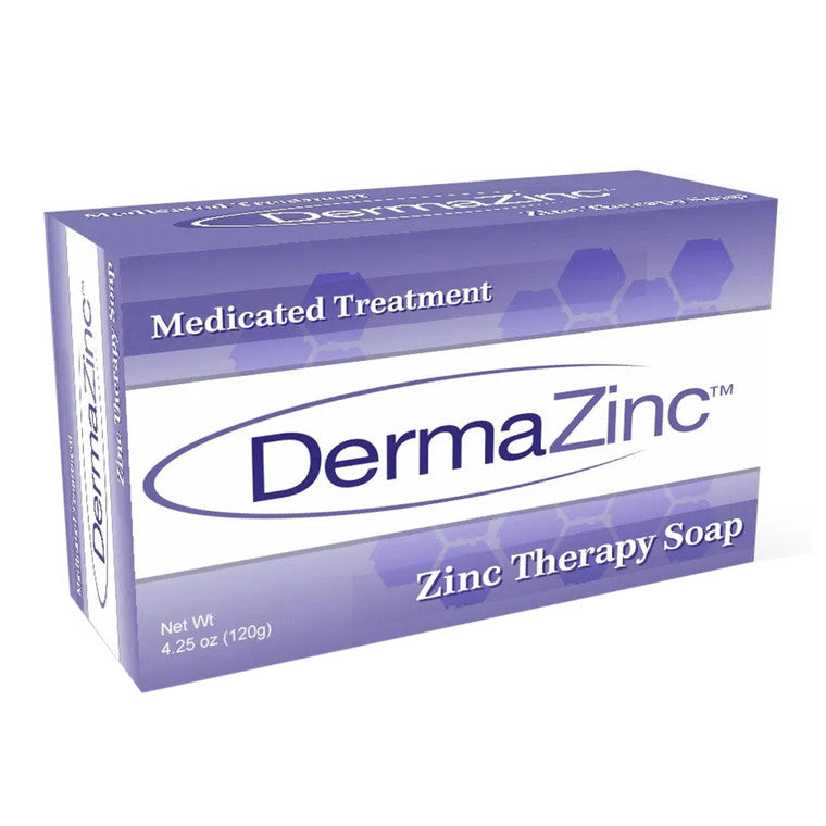 Dermazinc Therapy Medicated Soap, 4.25 Oz Bar Soap Pasteur Pharmacy
