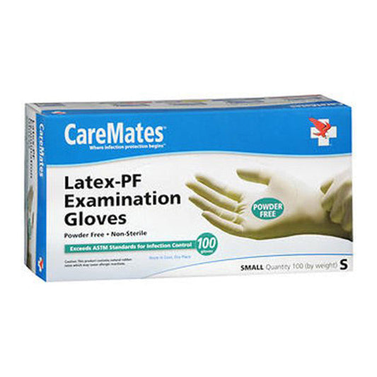 CareMates™ Latex Disposable Exam Gloves – Powder-Free, Small Gloves & Mittens Pasteur Pharmacy