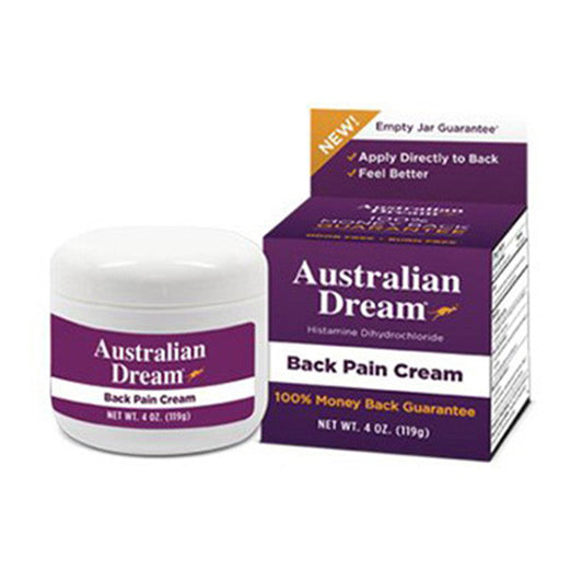Australian Dream Back Pain Cream - 2 Oz Hot & Cold Therapies Pasteur Pharmacy