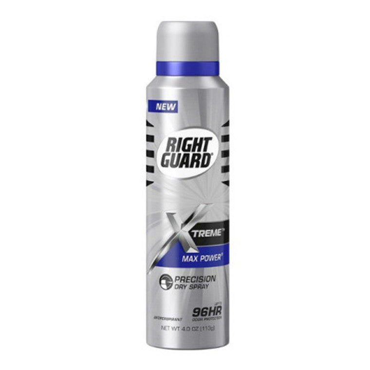 Right Guard Antiperspirant, Precision Dry Spray, Max Power 4 Oz Personal Care Pasteur Pharmacy