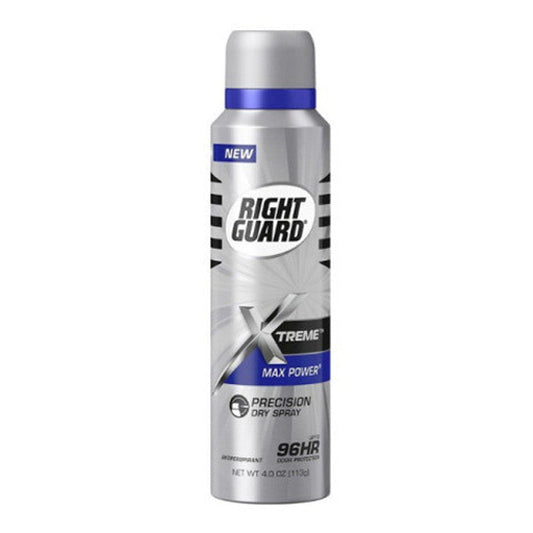 Right Guard Antiperspirant, Precision Dry Spray, Max Power 4 Oz Personal Care Pasteur Pharmacy