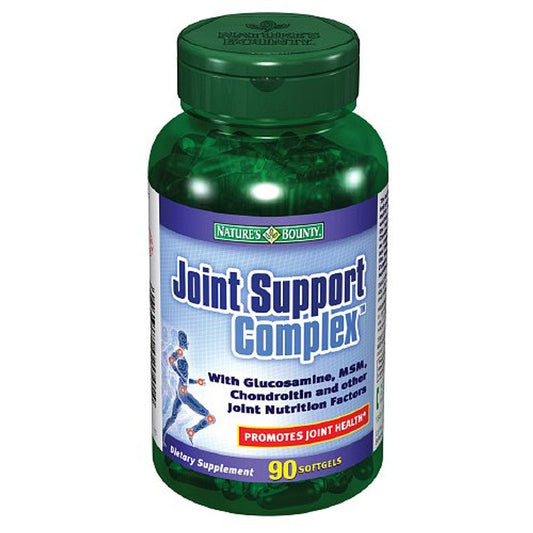 Nature's Bounty Joint Support Complex 90 Cápsulas Blandas, Pack De 2 Vitamins & Supplements Pasteur Pharmacy