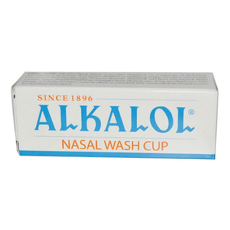 Alkalol Nasal Wash Cup, Original Glass Mucus Solvent Applicator (1 Count) Respiratory Care Pasteur Pharmacy