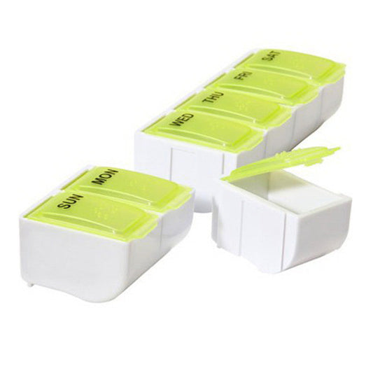 Apex Pill Organiser 7 Day Detach N Go Organizer Cutters Pasteur Pharmacy