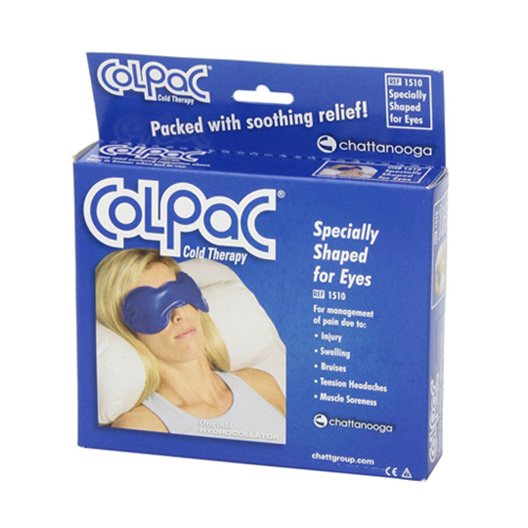 Chattanooga ColPaC\xc2\xae Blue Vinyl Cold Pack - Eye Size - 3 X 8 Hot & Cold Therapies Pasteur Pharmacy