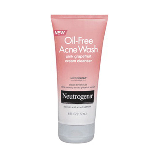 Neutrogena Oil Free Acne Wash Pink Grapefruit Cream Cleanser Skin Care Pasteur Pharmacy