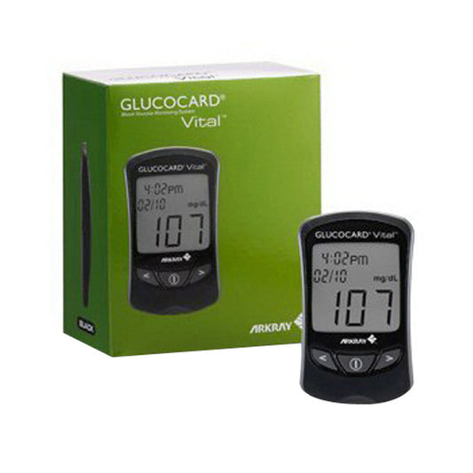 ArkRay Glucocard® Vital™ Blood Glucose Meter (1 Count) Blood Glucose Meters Pasteur Pharmacy