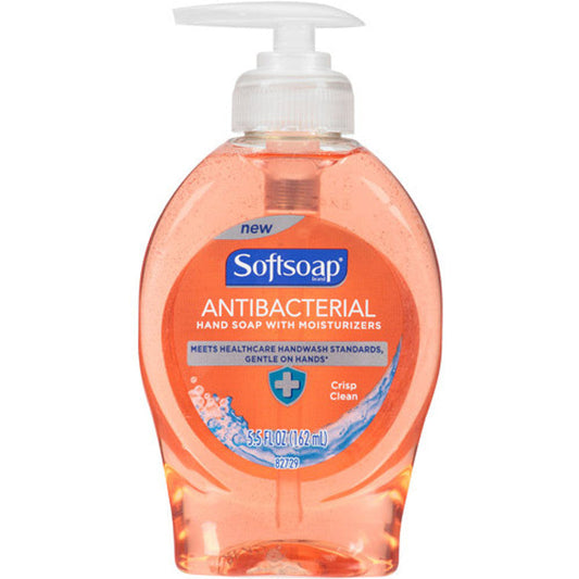 Softsoap Antibacterial Liquid Hand Soap - Crisp Clean Dish Detergent & Soap Pasteur Pharmacy
