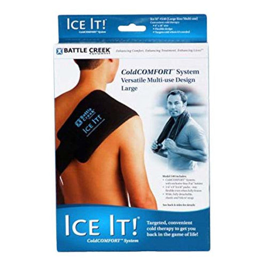 Battle Creek Equipment Ice It ColdCOMFORT 6X18In W/Cover &Strap Health Care Pasteur Pharmacy