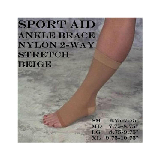 Sport Aid Ankle Brace Nylon Slip-on X- Lge Wall Jacks & Braces Pasteur Pharmacy