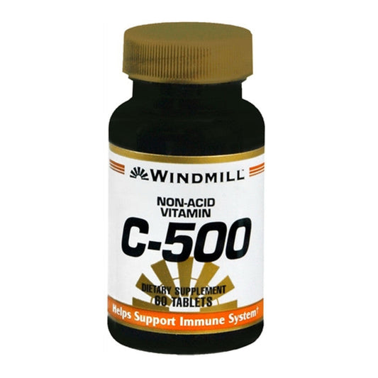Windmill C-500 Mg Non Acid Tablets Vitamins & Supplements Pasteur Pharmacy